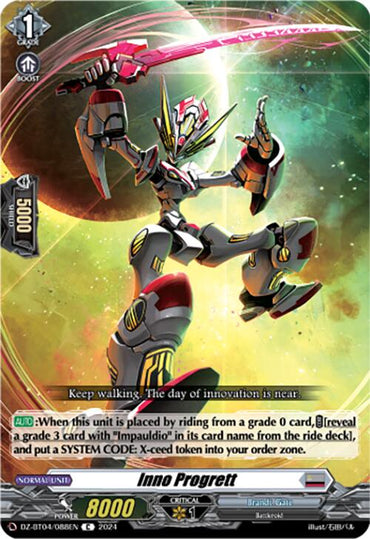 Inno Progrett (DZ-BT04/088EN) [Destined Showdown]