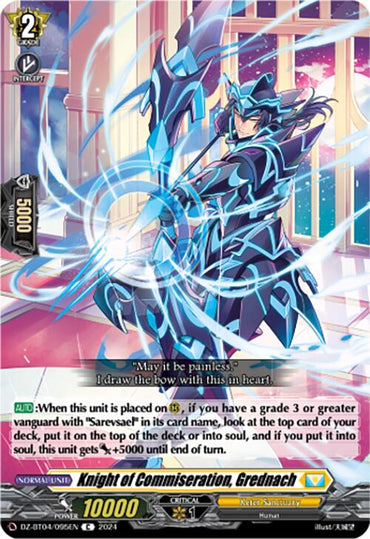 Knight of Commiseration, Grednach (DZ-BT04/095EN) [Destined Showdown]
