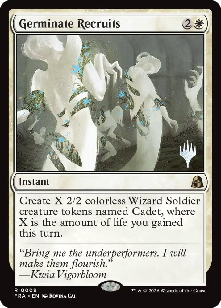 Germinate Recruits [Promo Pack: Reality Fracture]