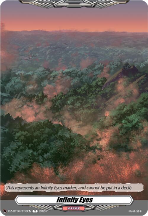 Infinity Eyes Marker (DZ-BT04/T03EN) [Destined Showdown]