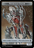 Phyrexian Golem // Faerie Double-Sided Token