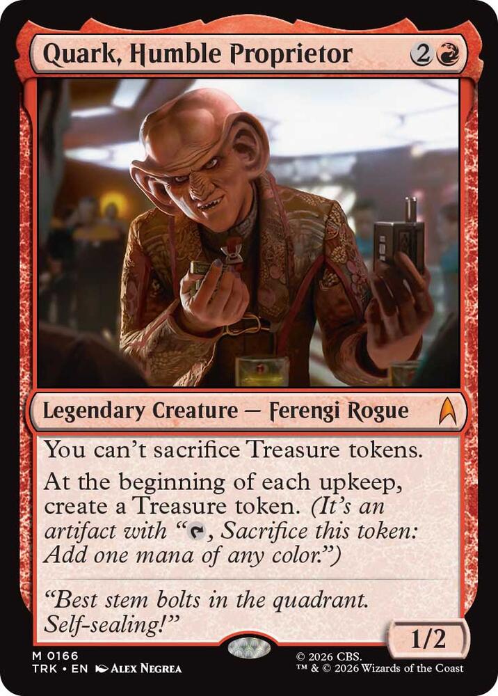 Quark, Humble Proprietor [Star Trek]