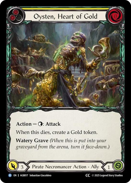 Oysten, Heart of Gold (CC Tag)