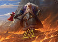 Dáin of the Ancient Halls Art Card (Gold-Stamped Signature)