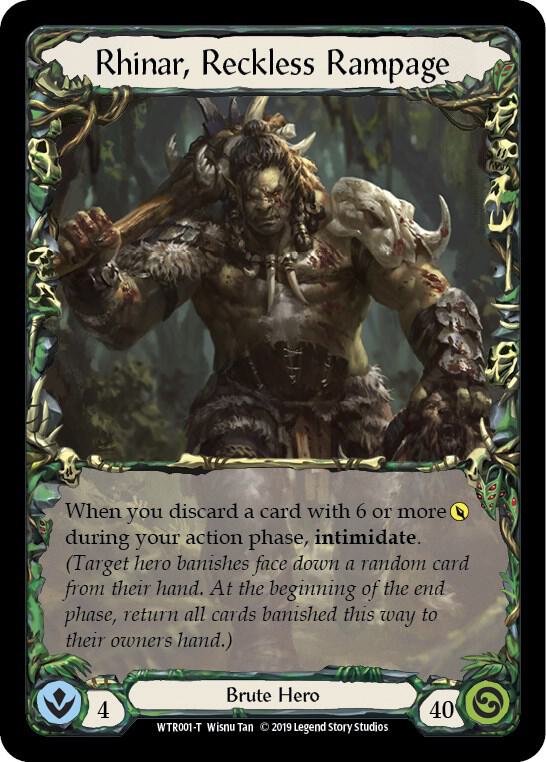 Rhinar, Reckless Rampage // Seismic Surge