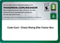 Code Card - Chaos Rising Elite Trainer Box