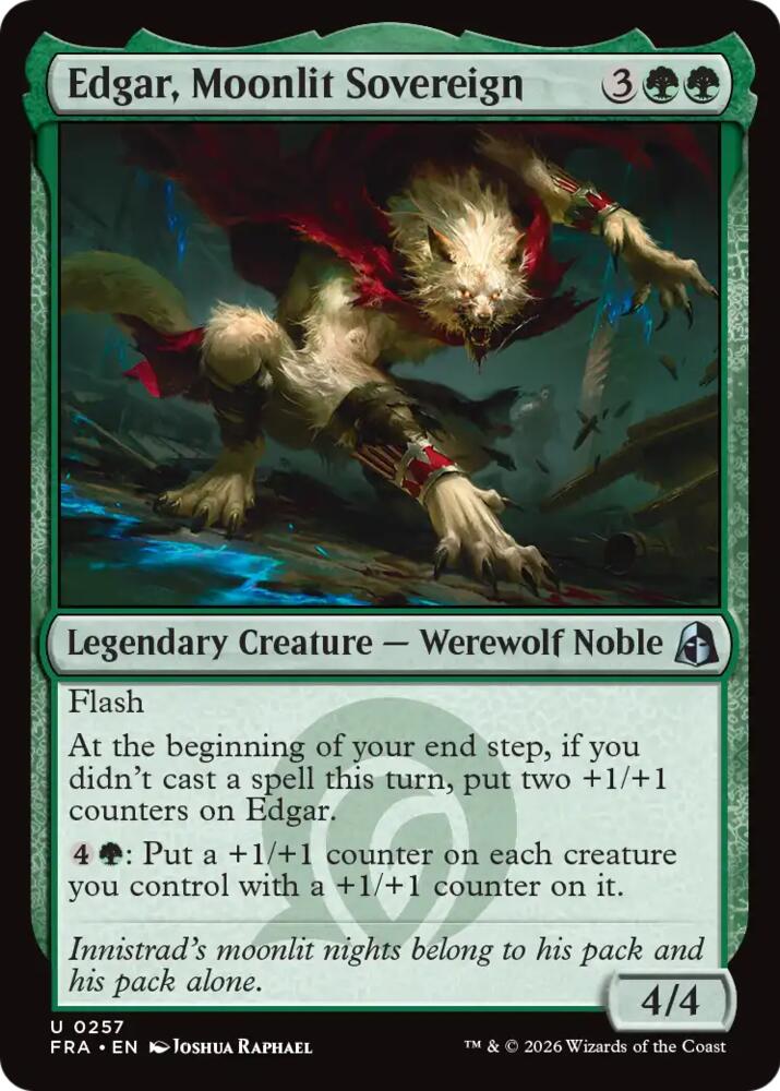 Edgar, Moonlit Sovereign