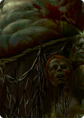 Riptide, Lurker of the Deep // Gravy Bones, Shipwrecked Looter Double Sided Art Card (Middle Left)