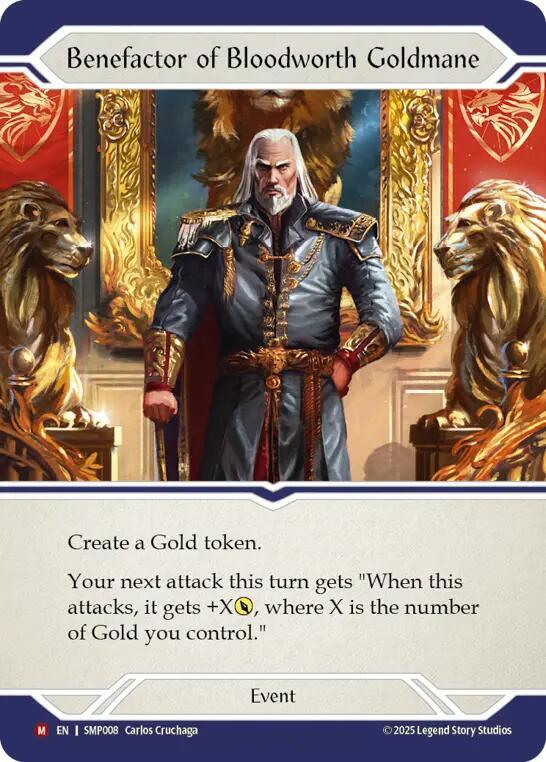 Benefactor of Bloodworth Goldmane