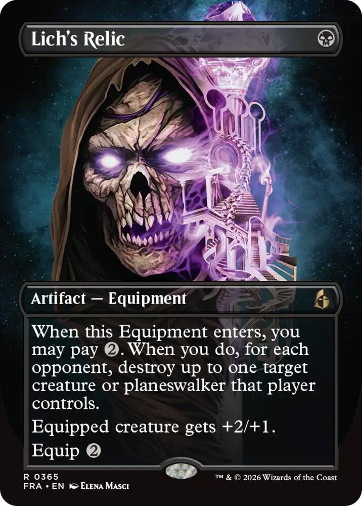 Lich's Relic (Borderless)
