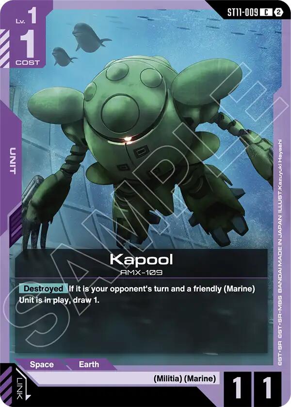 Kapool - ST11-009 [Starter Deck 11: Aquatic Assault]