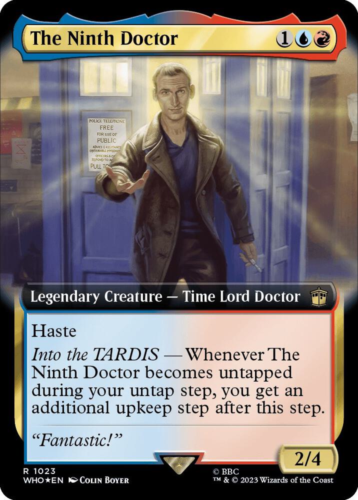 The Ninth Doctor (Extended Art) (Surge Foil)