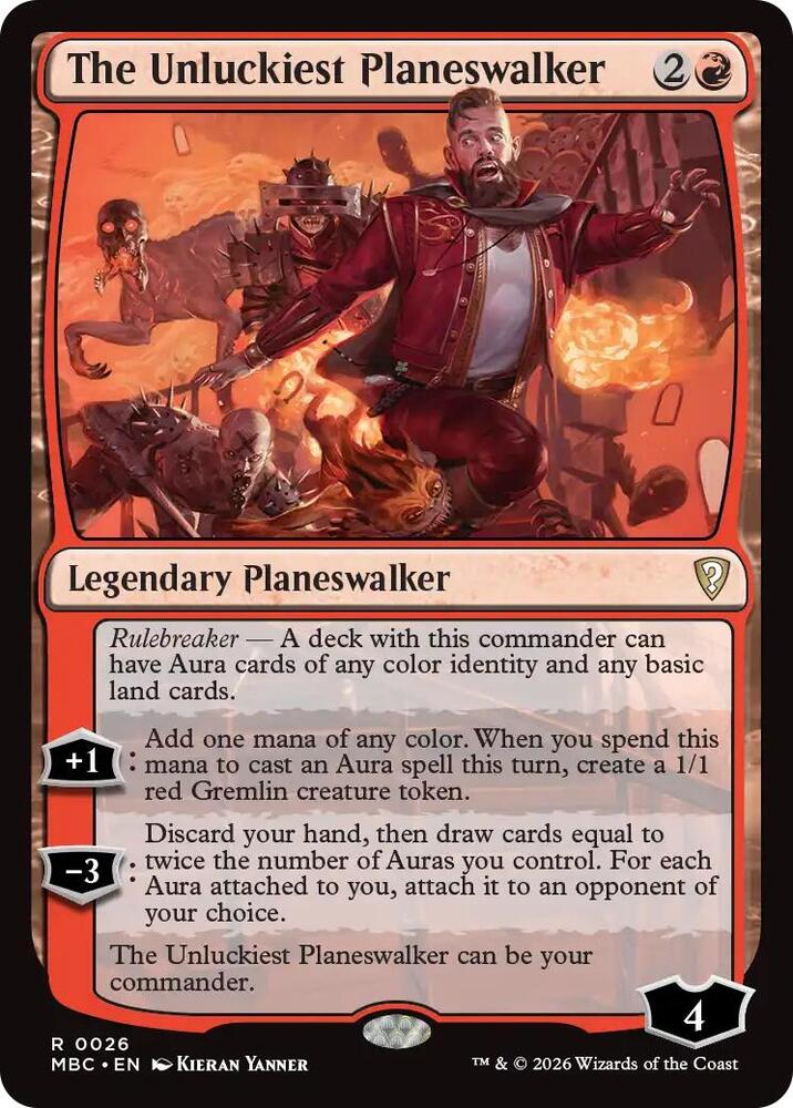 The Unluckiest Planeswalker [Mystery Booster Commander Edition]