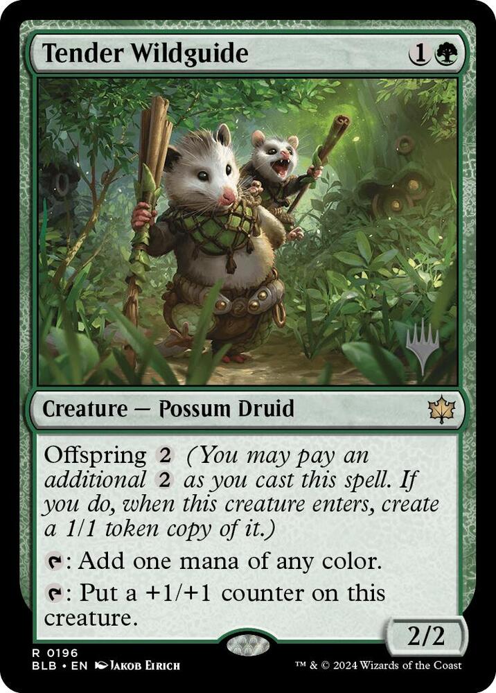 Tender Wildguide