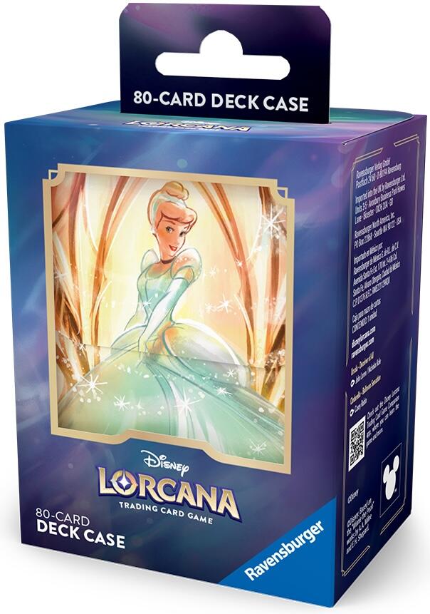 Disney Lorcana Accessories: Deck Box (Cinderella)