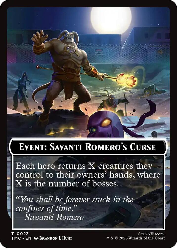 Event: Savanti Romero's Curse