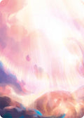 Enlightened Strike // Shelter from the Storm Double Sided Art Card (Top Right)