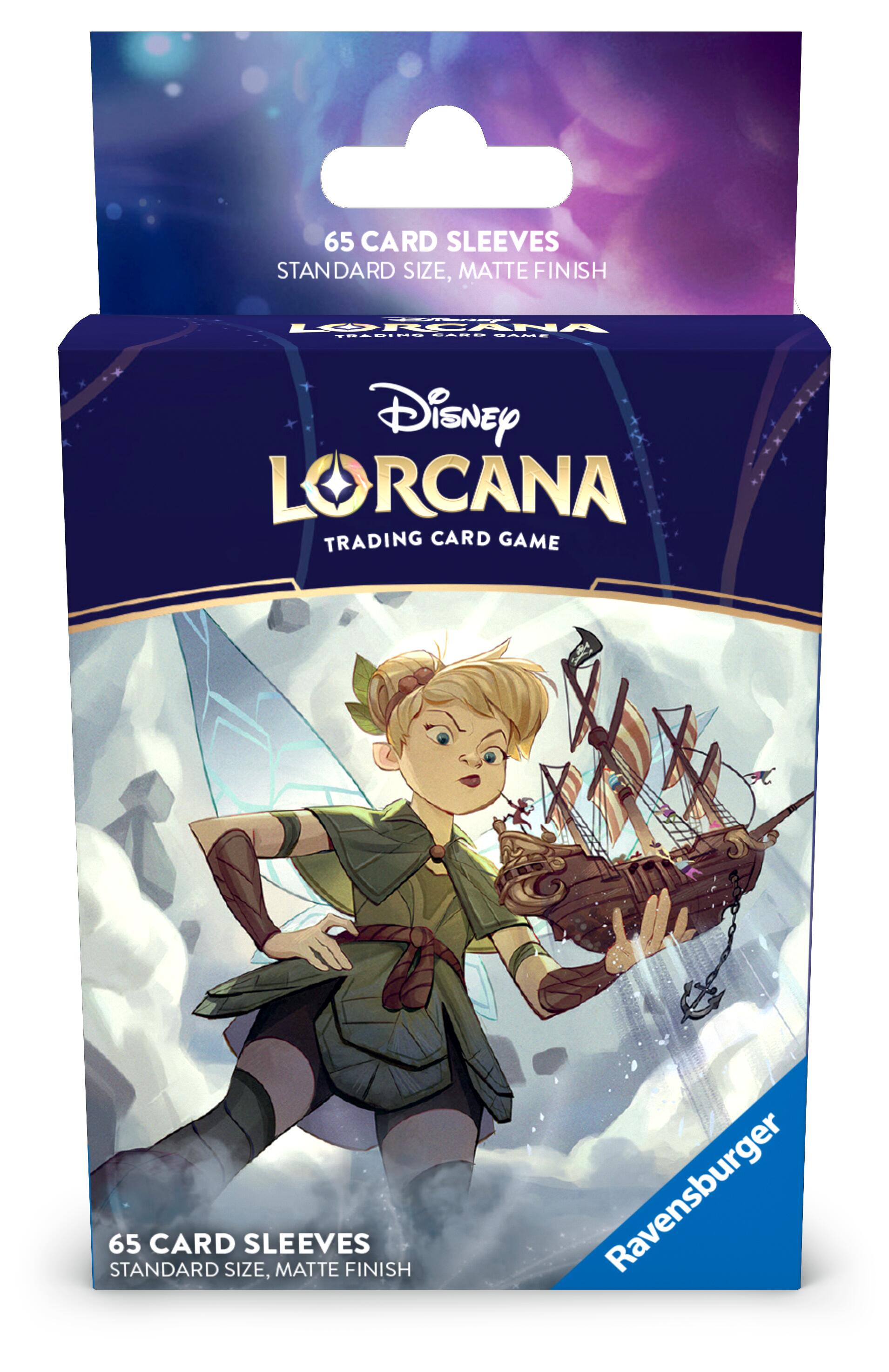 Disney Lorcana Accessories: Card Sleeves (Tinker Bell, Giant Fairy)