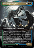 Blue, Loyal Raptor (Borderless)