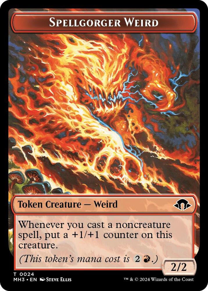 Spellgorger Weird // Energy Reserve Double-Sided Token