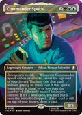 Commander Spock (Borderless) (Surge Foil)