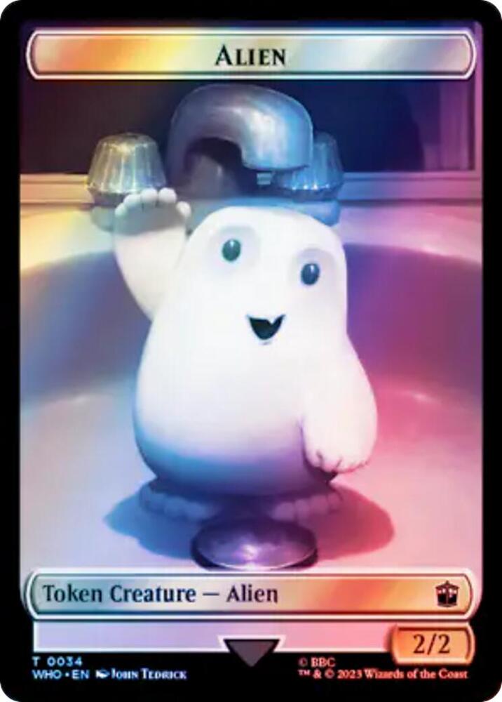 Alien // Mark of the Rani Double-Sided Token (Surge Foil)