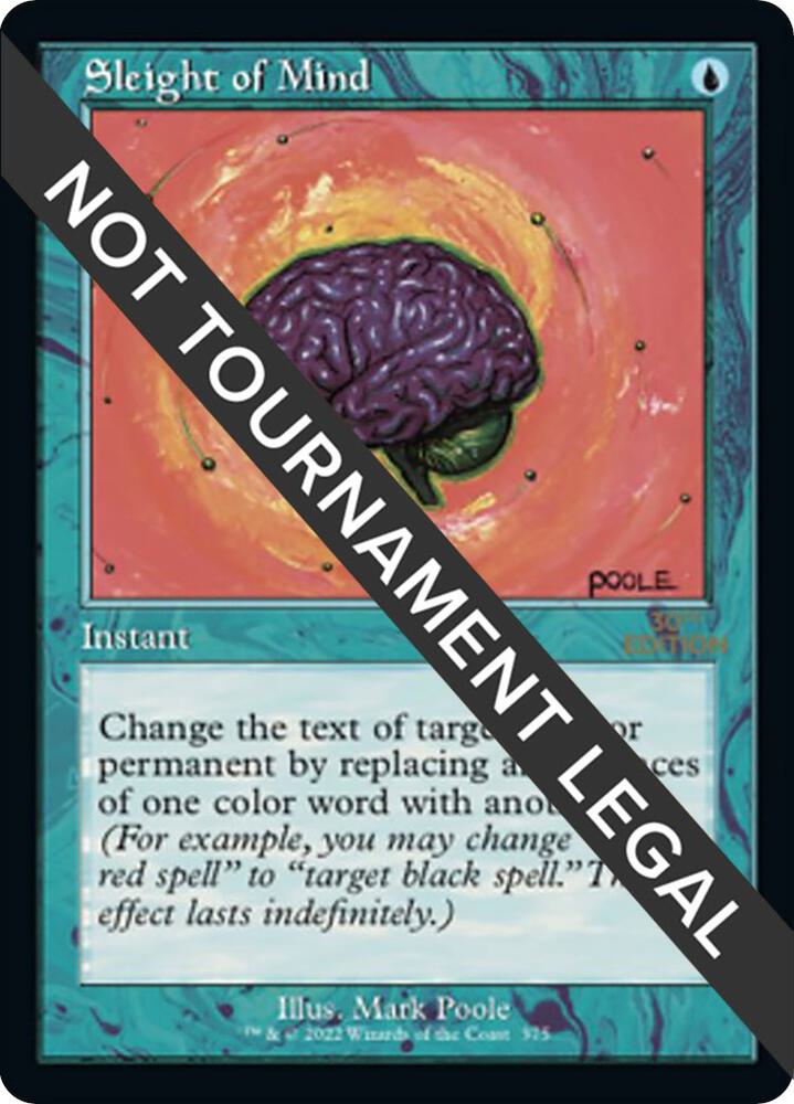 Sleight of Mind (Retro Frame)