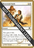 Renewed Faith - 2003 Daniel Zink (ONS) (SB)