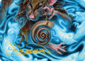 Mind Spiral Art Card (Gold-Stamped Signature)