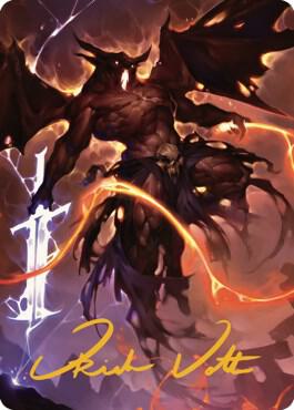 Balor Art Card (Gold-Stamped Signature)