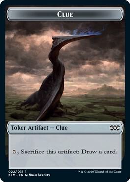 Clue // Elemental Double-Sided Token