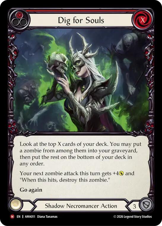 Dig for Souls (Red) [Armory Deck: Malice]