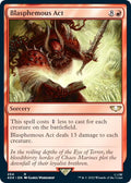 Blasphemous Act
