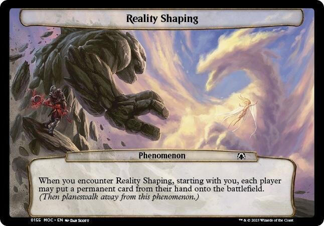 Reality Shaping