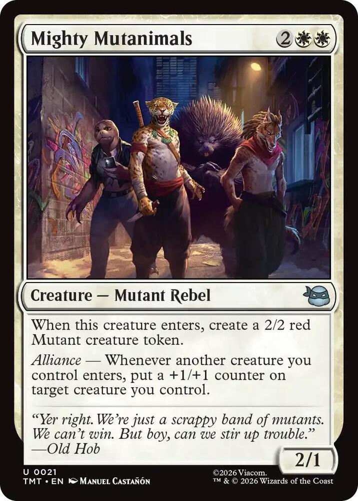 Mighty Mutanimals