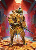 Commander's Plate Art Card
