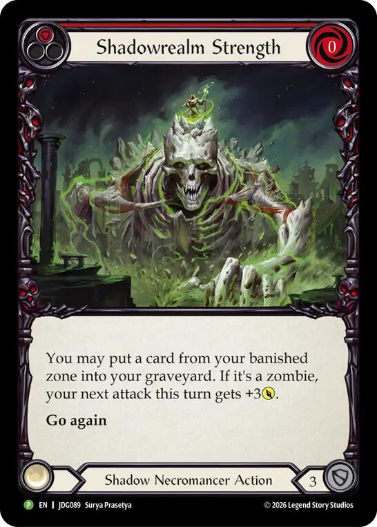 Shadowrealm Strength - JDG089 [Flesh and Blood: Promo Cards]