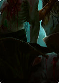 Riptide, Lurker of the Deep // Gravy Bones, Shipwrecked Looter Double Sided Art Card (Bottom Right)