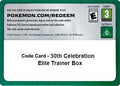Code Card - 30th Celebration Elite Trainer Box