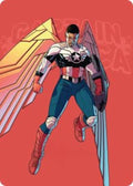Captain America, Wings of Freedom Art Card (22/45)