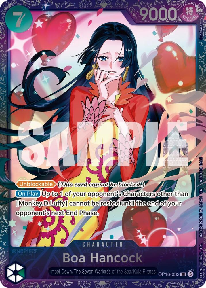 Boa Hancock (Treasure Cup August 2026) - OP16-032 [One Piece Promotion Cards]