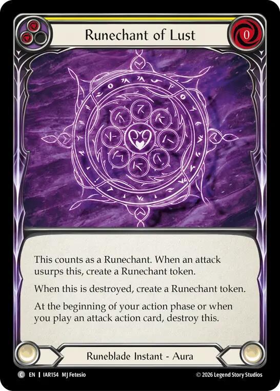 Runechant of Lust [Usurp the Shadow Throne]