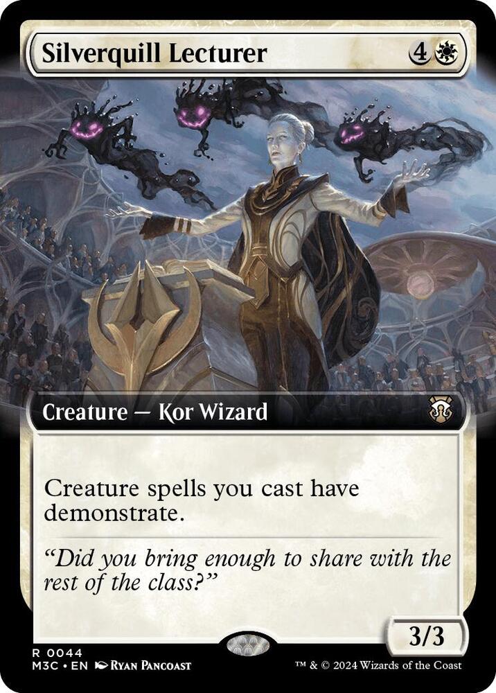 Silverquill Lecturer (Extended Art) (Ripple Foil)