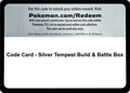 Code Card - Silver Tempest Build & Battle Box
