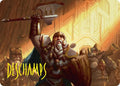 Thorin, Company's Leader Art Card (Gold-Stamped Signature)