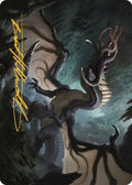 Brainstealer Dragon Art Card (Gold-Stamped Signature)