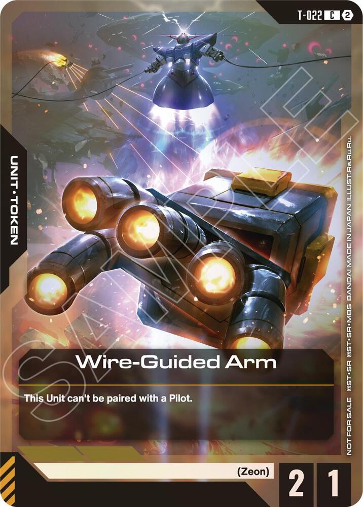 Wire-Guided Arm (T-022) Token (Left Hand) (World Championship Regionals 26-27 Season 2)
