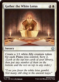 Gather the White Lotus