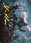 Geralf, the Fleshwright Art Card (Gold-Stamped Signature)