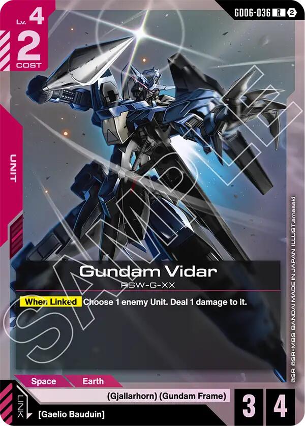 Gundam Vidar - GD06-036 [Stardust Trails]